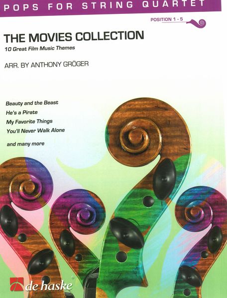 Movies Collection : For String Quartet / arr. Anthony Gröger.