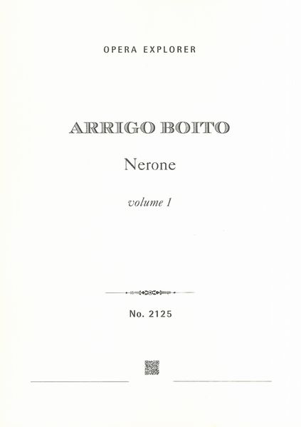 Nerone : Study Score In 2 Volumes.