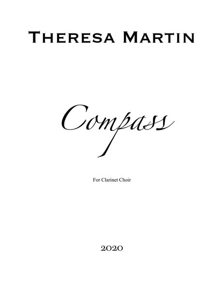 Compass : For Clarinet Choir (2020).