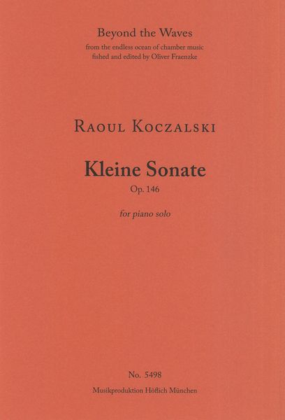 Kleine Sonate, Op. 146 : For Piano Solo.