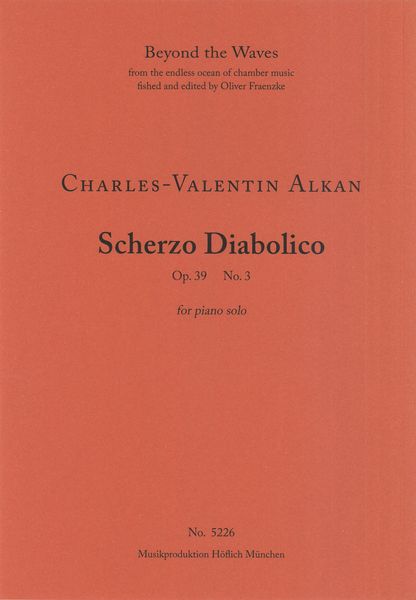 Scherzo Diabolico, Op. 39 No. 3 : For Piano Solo.