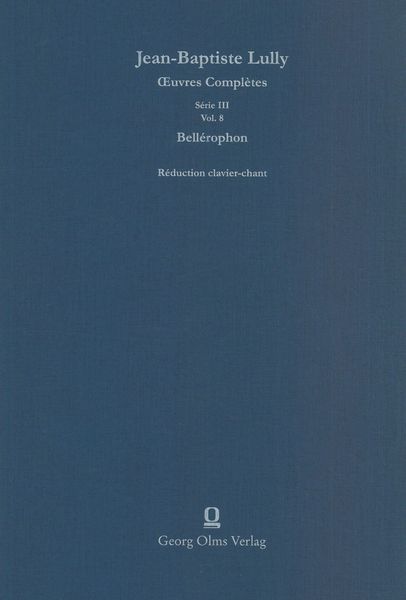 Bellérophon : Tragédie / edited by Herbert Schneider.