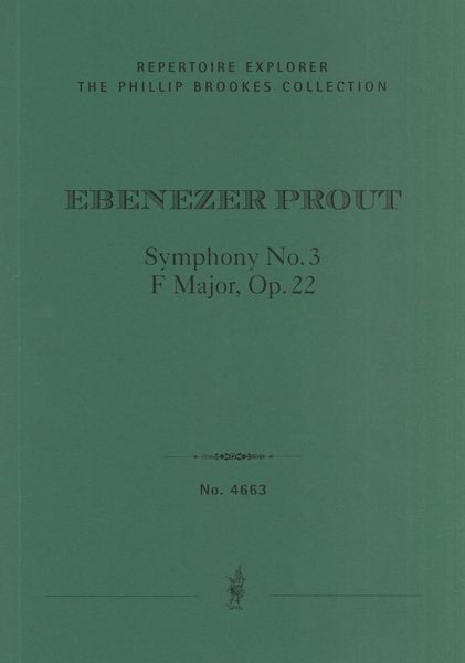 Symphony No. 3 In F Major, Op. 22.