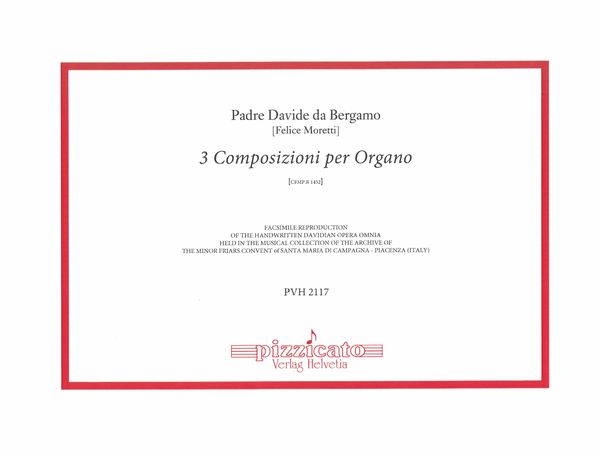 3 Composizioni Per Organo, Cfmp.R 1452.