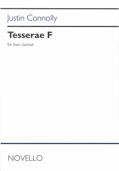 Tesserae F, Op. 15/VI : For Bass Clarinet (1999).