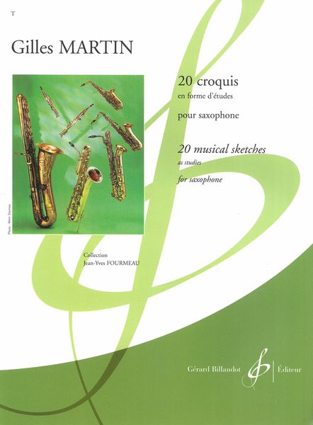 20 Croquis En Forme d'Études : Pour Saxophone.