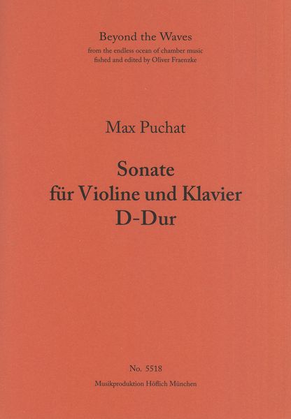 Sonate D-Dur : Für Violine und Klavier.
