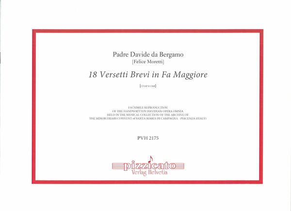 18 Versetti In Fa Maggiore, Cfmp.R 1368.