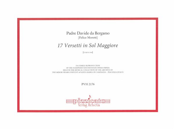 17 Versetti In Sol Maggiore, Cfmp.R 1369.