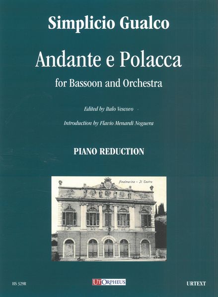 Andante E Polacca : For Bassoon and Orchestra / edited by Italo Vescovo - Piano reduction.