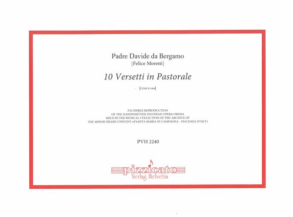 10 Versetti In Pastorale, Cfmp.R 1404.