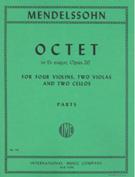 Octet In E Flat Major, Op. 20 : For 4 Violins, 2 Violas and 2 Violoncellos.