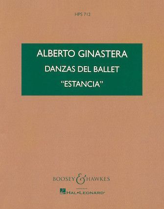 Estancia, Dances Op. 8a : For Orchestra.