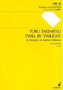 Twill by Twilight - In Memory of Morton Feldman : For Orchestra.