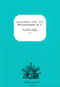 Divertissement In C : For 2 Oboes, 2 Clarinets, 2 Horns And 2 Bassoons.
