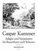 Adagio and Variations For Basset-Horn and Orchestra, Op. 45 : Piano Score.