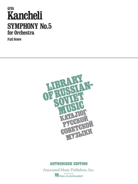 Symphony No. 5 : For Orchestra.