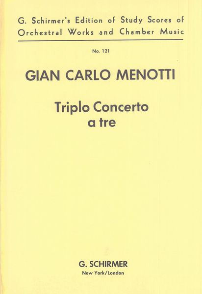 Triple Concerto A Tre.