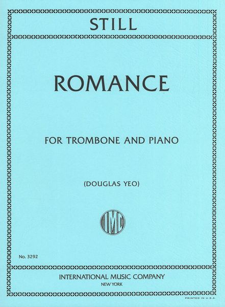 Romance : For Trombone and Piano.