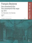 Duo Concertant, Op. 67 No. 1 : Pour 2 Clarinettes / edited by Hans Steinbeck.