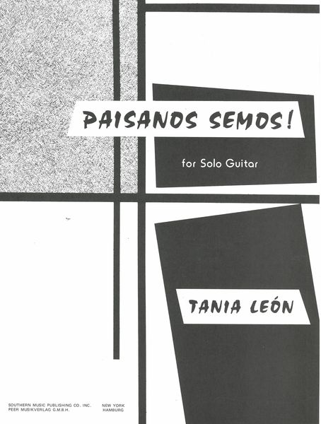 Paisanos Semos! = We's Hillbillies! : For Solo Guitar / Fingering by Ana Mari´A Rosado.