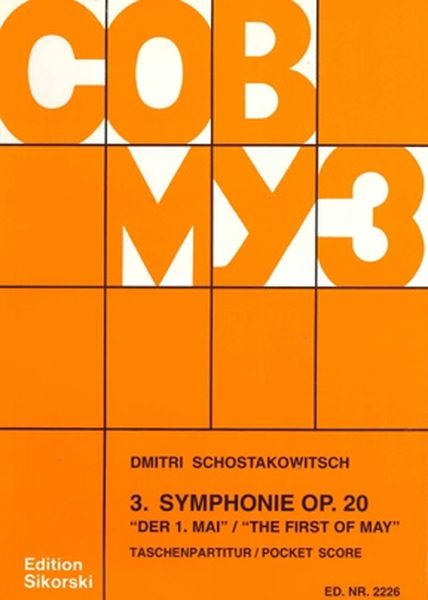 3. Symphonie, Op. 20.