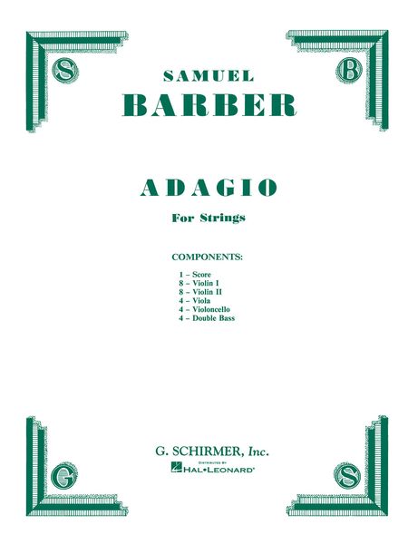 Adagio For Strings : 8-8-4-4-4.
