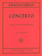 Concerto In D Minor : For Violin and Piano / edited With A Cadenza by David Oistrakh.