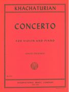 Concerto In D Minor : For Violin and Piano / edited With A Cadenza by David Oistrakh.