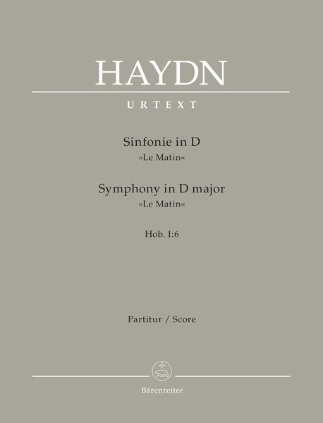 Symphony In D Major (le Matin), Hob. I:6.
