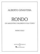 Rondo Sobre Temas Infantiles Argentinos, Op. 19 : For Piano.