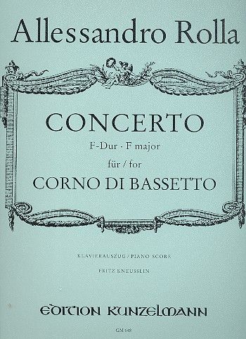 Concerto Per Corno Di Bassetto : Reduction For Bassett Horn And Piano.