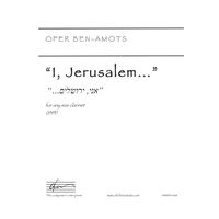 I, Jerusalem... : For Any Size Clarinet (1993).