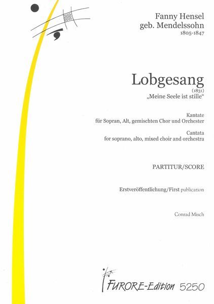 Lobgesang : Kantate Für Soli, Chor und Orchester / Hrsg. Von Conrad Misch.