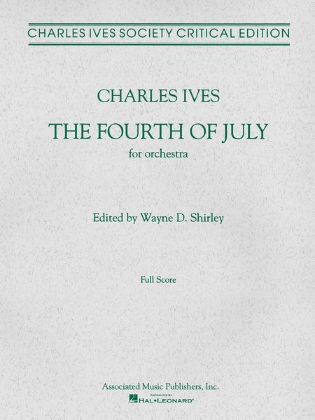 Fourth Of July : Third Movement Of A Symphony : New England Holidays.