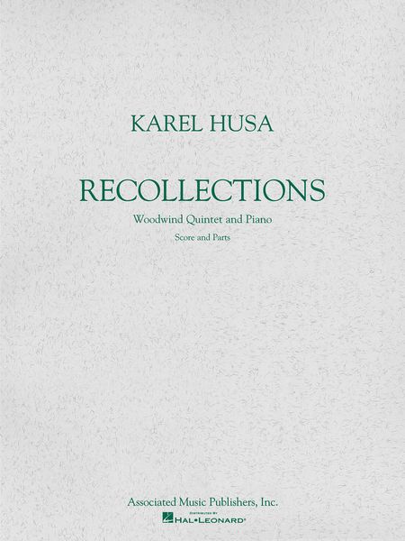 Recollections : For Wind Quintet and Piano.