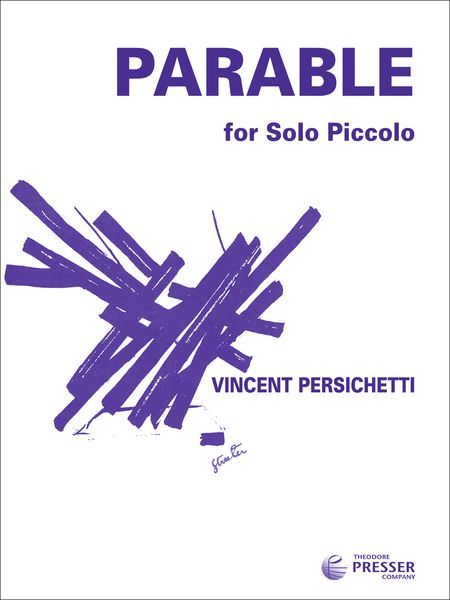 Parable XII, Op. 125 : For Solo Piccolo.