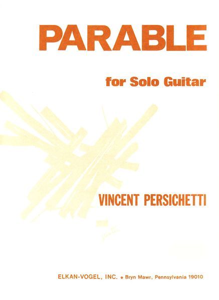 Parable XXI, Op. 140 : For Solo Guitar.