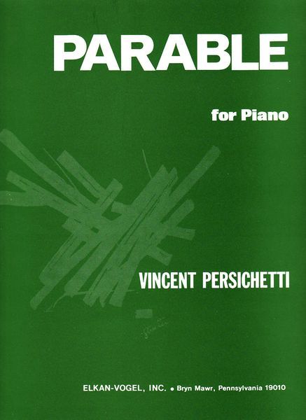 Parable XIX, Op. 134 : For Piano.