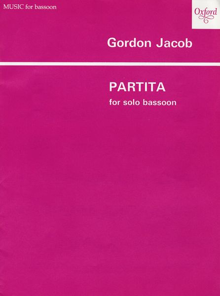 Partita : For Solo Bassoon.