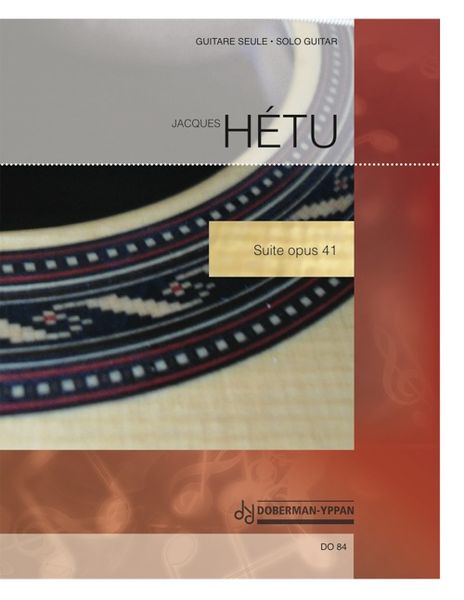 Suite, Op. 41 : For Guitar Solo. Intermediaire.