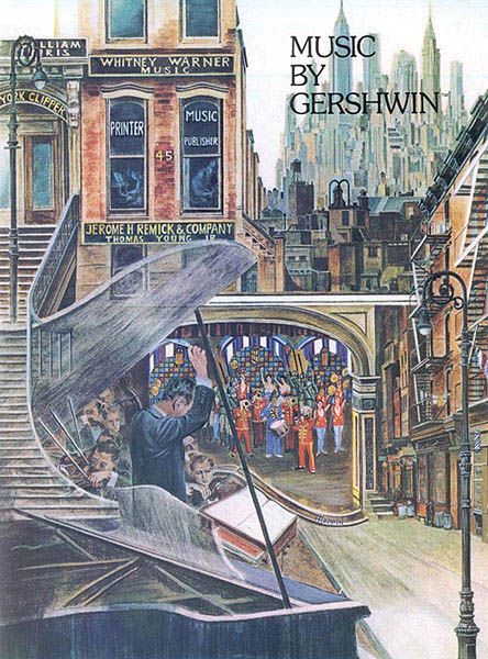 Music by Gershwin.