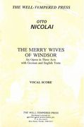 Merry Wives Of Windsor : An Opera In Three Acts [G/E].