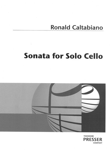 Sonata : For Solo Cello.