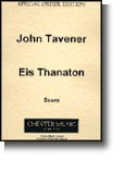 Eis Thanaton : For Voices and Chamber Orchestra.