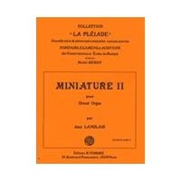 Miniature II : For Organ.