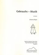 Gebrauchs-Musik : Solo Piano.