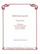 Four Arias : For Soprano & Continuo / edited by Candace Smith.