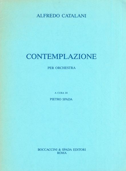 Contemplazione : For Orchestra.