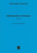 Impressions d'Enfance Op.28 : For Violin and Piano.